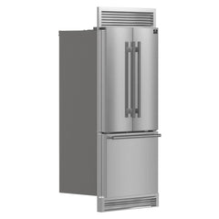 FORNO Gallipoli 35-Inch French door Refrigerator with Ice Maker 17.5cf in Stainless Steel FFFFD1974-35SG