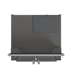 FORNO Gallipoli 35-Inch French door Refrigerator with Ice Maker 17.5cf in Stainless Steel FFFFD1974-35SG