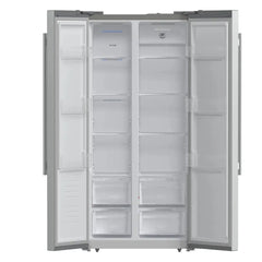 FORNO Salerno 33" 15.6 cu. ft. Side-by-Side Built-In Refrigerator in Stainless Steel, FFRBI1805-33SB