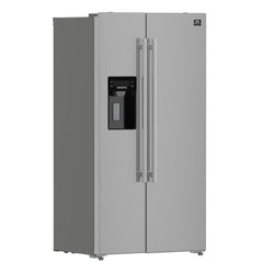 FORNO Espresso Salerno 36 Inch Side-by-Side Refrigerator with Ice & Water – FFRBI1844-36SB