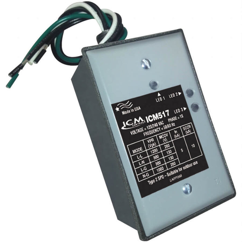 ICM Controls Single Phase Surge Protector