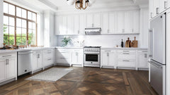 FORNO Bari Espresso 30 Inch Under Cabinet 400CFM Range Hood FRHUC5255-30