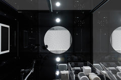 Maya Bath Lucca Steam Shower – Sleek Glass Enclosure with Smart TV, Body Jets & Spa Features (Platinum Lucca-R)