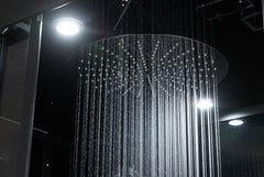 Maya Bath Lucca Steam Shower – Sleek Glass Enclosure with Smart TV, Body Jets & Spa Features (Platinum Lucca-R)
