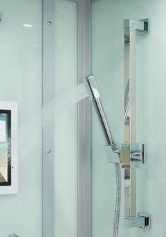 Maya Bath Lucca Steam Shower – Modern Glass Spa with Smart TV, Body Jets & Steam Therapy (Platinum Lucca-L)