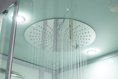 Maya Bath Lucca Steam Shower – Modern Glass Spa with Smart TV, Body Jets & Steam Therapy (Platinum Lucca-L)