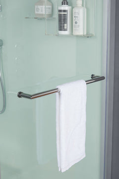 Maya Bath Lucca Steam Shower – Modern Glass Spa with Smart TV, Body Jets & Steam Therapy (Platinum Lucca-L)
