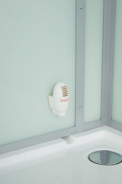 Maya Bath Lucca Steam Shower – Sleek Glass Enclosure with Smart TV, Body Jets & Spa Features (Platinum Lucca-R)