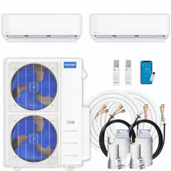 MRCOOL DIY 5th Gen Multi-Zone 2-Zone 48K BTU (9K + 36K) Ductless Mini-Split AC & Heat Pump