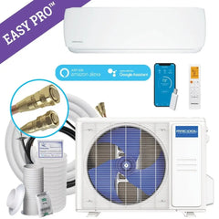 MRCOOL DIY 5th Gen Easy Pro 24K BTU Ductless Mini Split AC & Heat Pump Complete System with 16 ft lineset 208/230V – EZPRO-24-HP-23016D-O