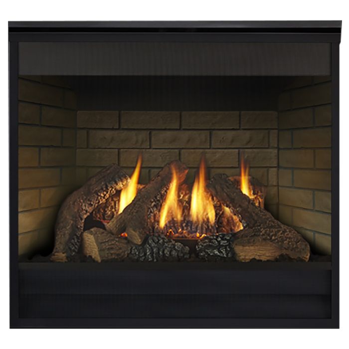 Majestic 32 Inch Top/Rear Direct Vent Gas Fireplace with Intellifire Ignition System MDV3732-C