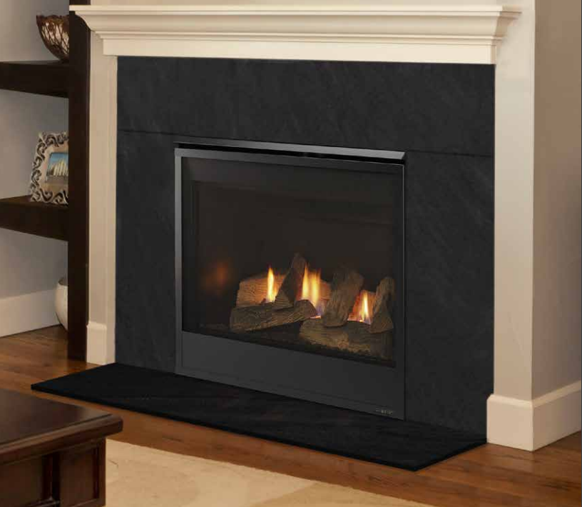 Majestic Mercury 32-Inch Direct Vent Natural Gas Fireplace with IntelliFire Ignition System MERC32IN
