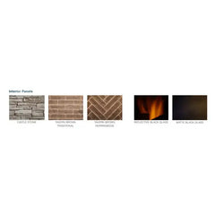Majestic Meridian Modern 42 Inch Top Direct Vent Natural Gas Fireplace with IntelliFire Touch Ignition System MER42MN