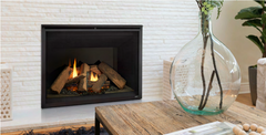 Majestic Meridian Platinum 42 Inch Top/Rear Direct Vent Gas Fireplace with IntelliFire Touch Ignition System MER42PN