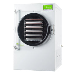 Harvest Right Home Freeze Dryer with 5 Tray & Mylar Starter Kit in White, Medium, with Oil Free Pump (N-HRFDMWH-PP, SP-GW11060)
