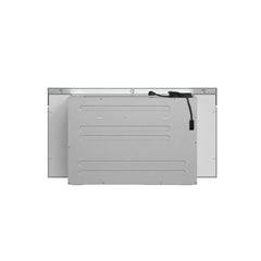 FORNO 30.1-inch microwave drawer with handle, stainless steel and black FMWDR3000-30