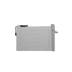 FORNO 30.1-inch microwave drawer with handle, stainless steel and black FMWDR3000-30