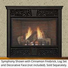 Monessen 32-inch Symphony Vent-Free Traditional Gas Fireplace VFC32LPV