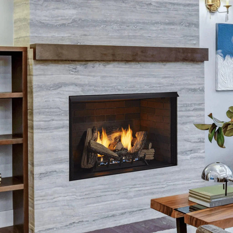 Monessen 42-inch Attribute Universal Circulating Vent-Free Firebox with Radiant Face and Multitonal Reversible Interior Panels ACUF42-BD