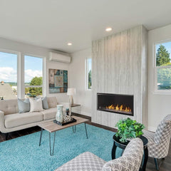 Monessen 48-inch Artisan Vent-Free Linear Gas Fireplace with IPI Plus Electronic Ignition and Remote Control AVFL48NIP