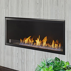 Monessen 60-inch Artisan Vent-Free Linear Gas Fireplace with IPI Plus Electronic Ignition and Remote Control AVFL60NIP-B