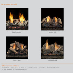 Monessen 32-inch Aria Vent-Free Traditional Gas Fireplace VFF32LNV