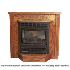 Buck Stove Model 1127 Vent Free Gas Heating Stove with Blower Natural Gas Fuel NV C11272NAT