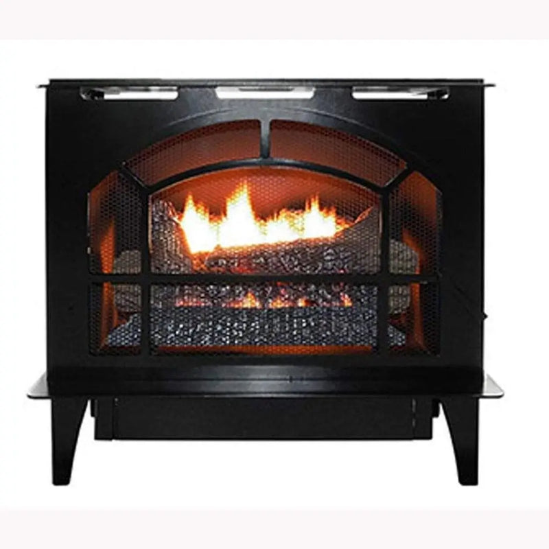 Buck Stove Townsend II Vent-Free Stainless Steel Gas Stove Indoor NV S-TOWNSEND Series
