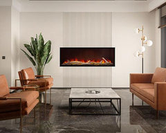 Napoleon 74-Inch Astound Built-In Electric Fireplace With Wi-Fi Connectivity Indoor NEFB74AB