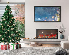Napoleon 74-Inch Astound Built-In Electric Fireplace With Wi-Fi Connectivity Indoor NEFB74AB