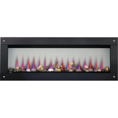 Napoleon 50-Inch CLEARion Elite See-Through Built-In Electric Fireplace Modern Design Indoor NEFBD50HE