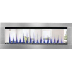Napoleon 50-Inch CLEARion Elite See-Through Built-In Electric Fireplace Modern Design Indoor NEFBD50HE