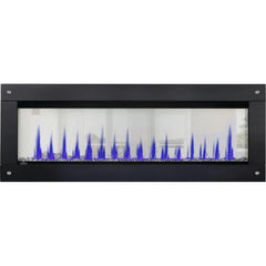 Napoleon 50-Inch CLEARion Elite See-Through Built-In Electric Fireplace Modern Design Indoor NEFBD50HE