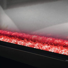 Napoleon 50-Inch CLEARion Elite See-Through Built-In Electric Fireplace Modern Design Indoor NEFBD50HE