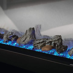 Napoleon 50-Inch CLEARion Elite See-Through Built-In Electric Fireplace Modern Design Indoor NEFBD50HE