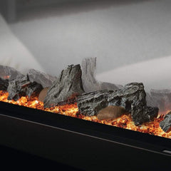 Napoleon 50-Inch CLEARion Elite See-Through Built-In Electric Fireplace Modern Design Indoor NEFBD50HE
