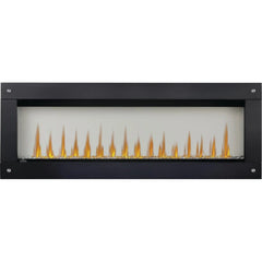 Napoleon 50-Inch CLEARion Elite See-Through Built-In Electric Fireplace Modern Design Indoor NEFBD50HE