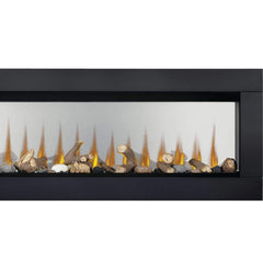 Napoleon 50-Inch CLEARion Elite See-Through Built-In Electric Fireplace Modern Design Indoor NEFBD50HE