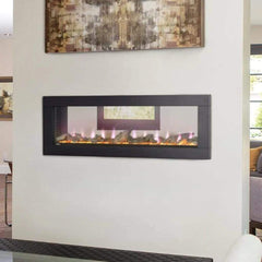 Napoleon 50-Inch CLEARion Elite See-Through Built-In Electric Fireplace Modern Design Indoor NEFBD50HE