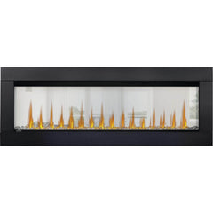 Napoleon 50-Inch CLEARion Elite See-Through Built-In Electric Fireplace Modern Design Indoor NEFBD50HE