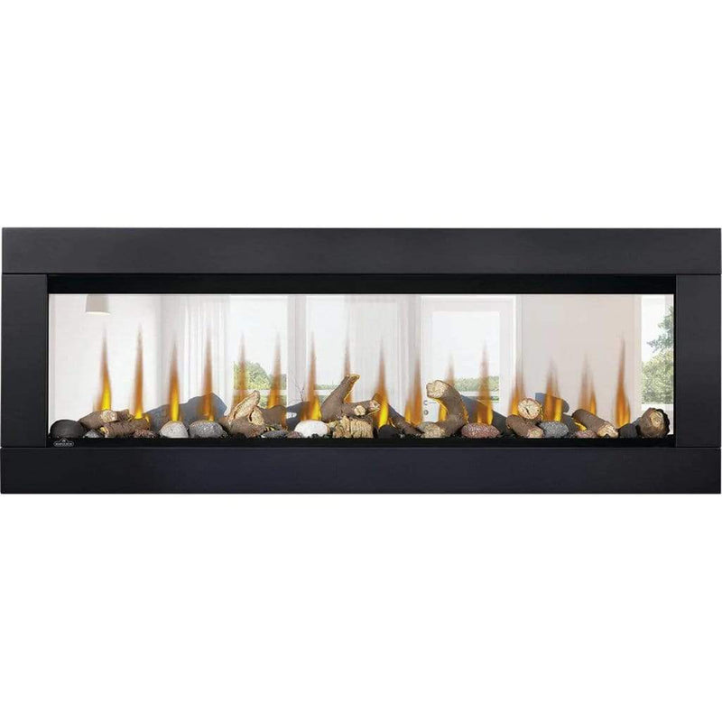 Napoleon 50-Inch CLEARion Elite See-Through Built-In Electric Fireplace Modern Design Indoor NEFBD50HE