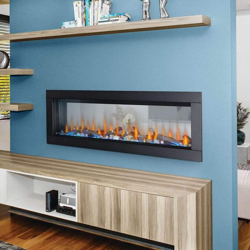 Napoleon 60-Inch CLEARion Elite See Through Built-In Electric Fireplace Modern Design Indoor NEFBD60HE