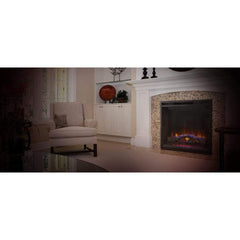 Napoleon 36-Inch Element Built-In Electric Fireplace Contemporary Design Indoor NEFB36H-BS-1