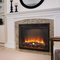Napoleon 36-Inch Element Built-In Electric Fireplace Contemporary Design Indoor NEFB36H-BS-1