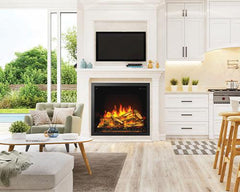 Napoleon 42-Inch Elevation Built-In Electric Fireplace Indoor NEFB42H-MF