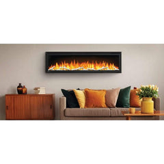 Napoleon 60-Inch Entice Wall Mounted Electric Fireplace Sleek Design Indoor NEFL60CFH-1