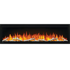 Napoleon 60-Inch Entice Wall Mounted Electric Fireplace Sleek Design Indoor NEFL60CFH-1