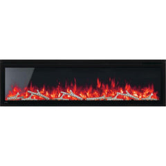 Napoleon 60-Inch Entice Wall Mounted Electric Fireplace Sleek Design Indoor NEFL60CFH-1