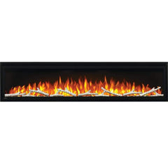 Napoleon 72-Inch Entice Wall Mount Electric Fireplace Sleek Design Indoor NEFL72CFH-1