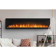 Napoleon 72-Inch Entice Wall Mount Electric Fireplace Sleek Design Indoor NEFL72CFH-1